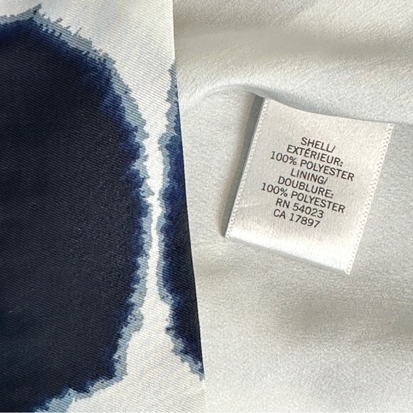 Banana Republic Factory Navy Ink Polkadot Sheath Dress 4 - Picture 7 of 10